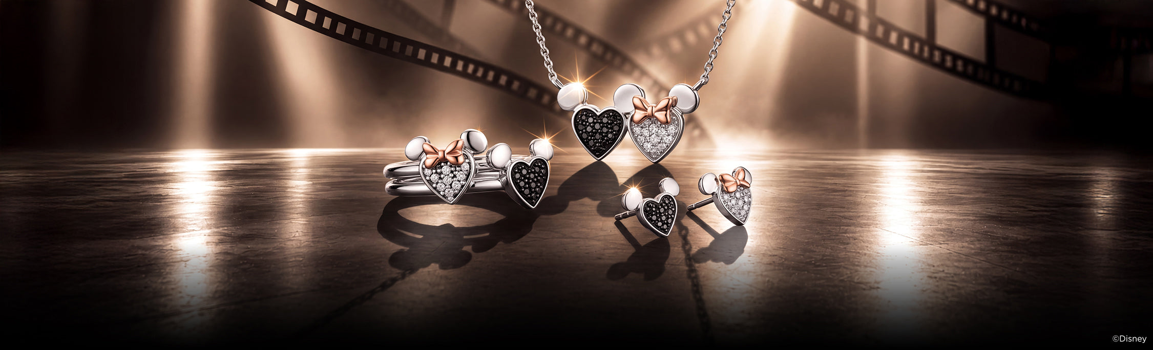 Disney's Minnie Mouse Inspired Diamond Jewelry Desktop Banner