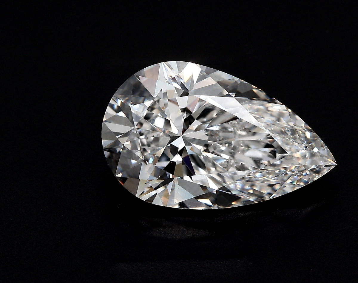 1.25 Carat Pear Lab Diamond