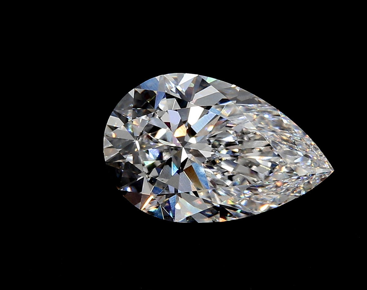 3.0 Carat Pear Lab Diamond