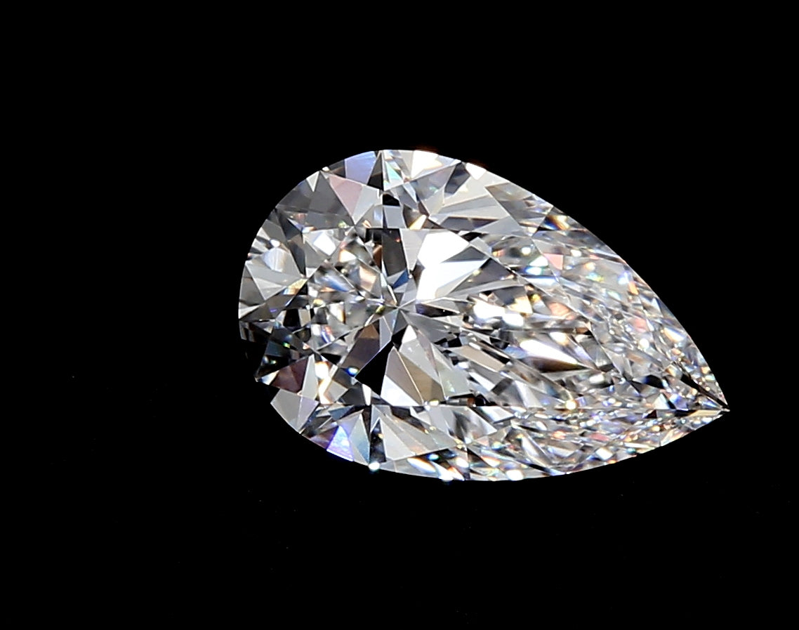 2.8 Carat Pear Lab Diamond