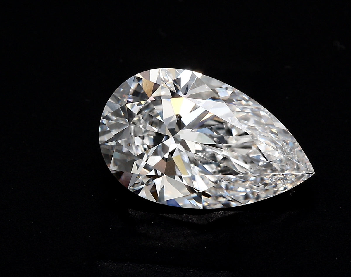 1.61 Carat Pear Lab Diamond