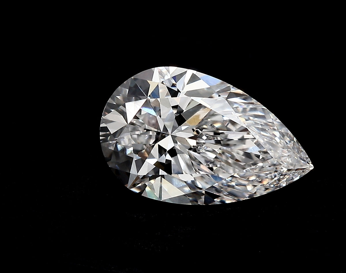 1.53 Carat Pear Lab Diamond