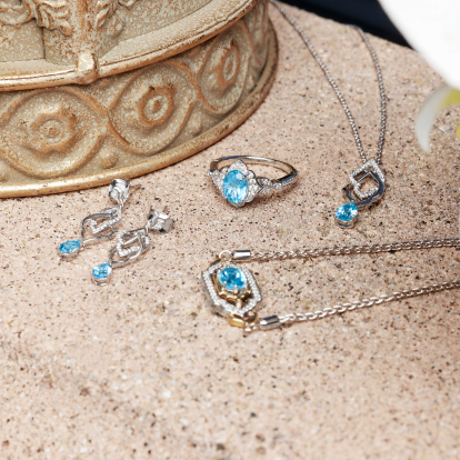 Enchanted Disney Fine Jewelry inspired by the Genie of Aladdin with Bl