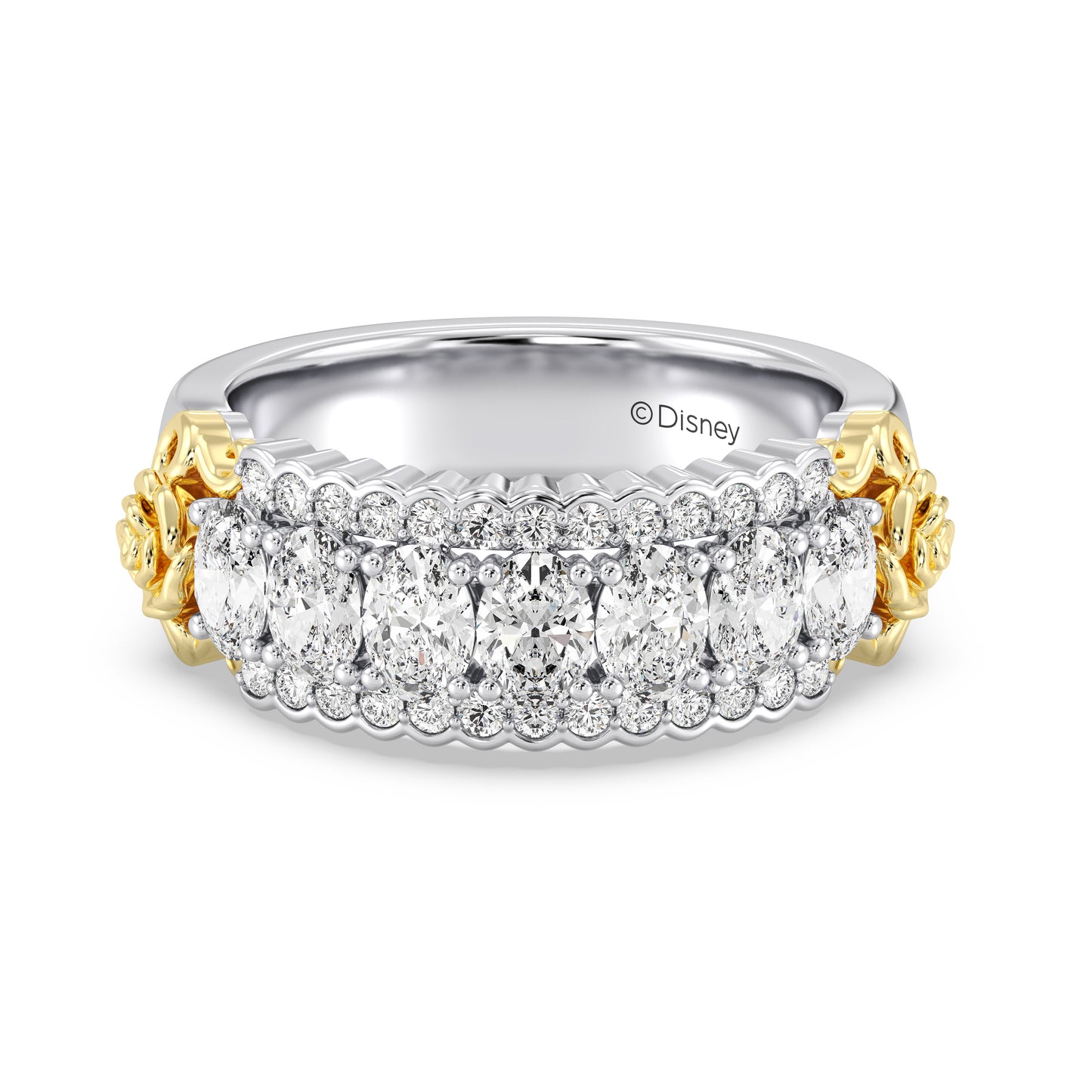 Enchanted Star Lab Grown Diamonds Belle Rose Anniversary Band