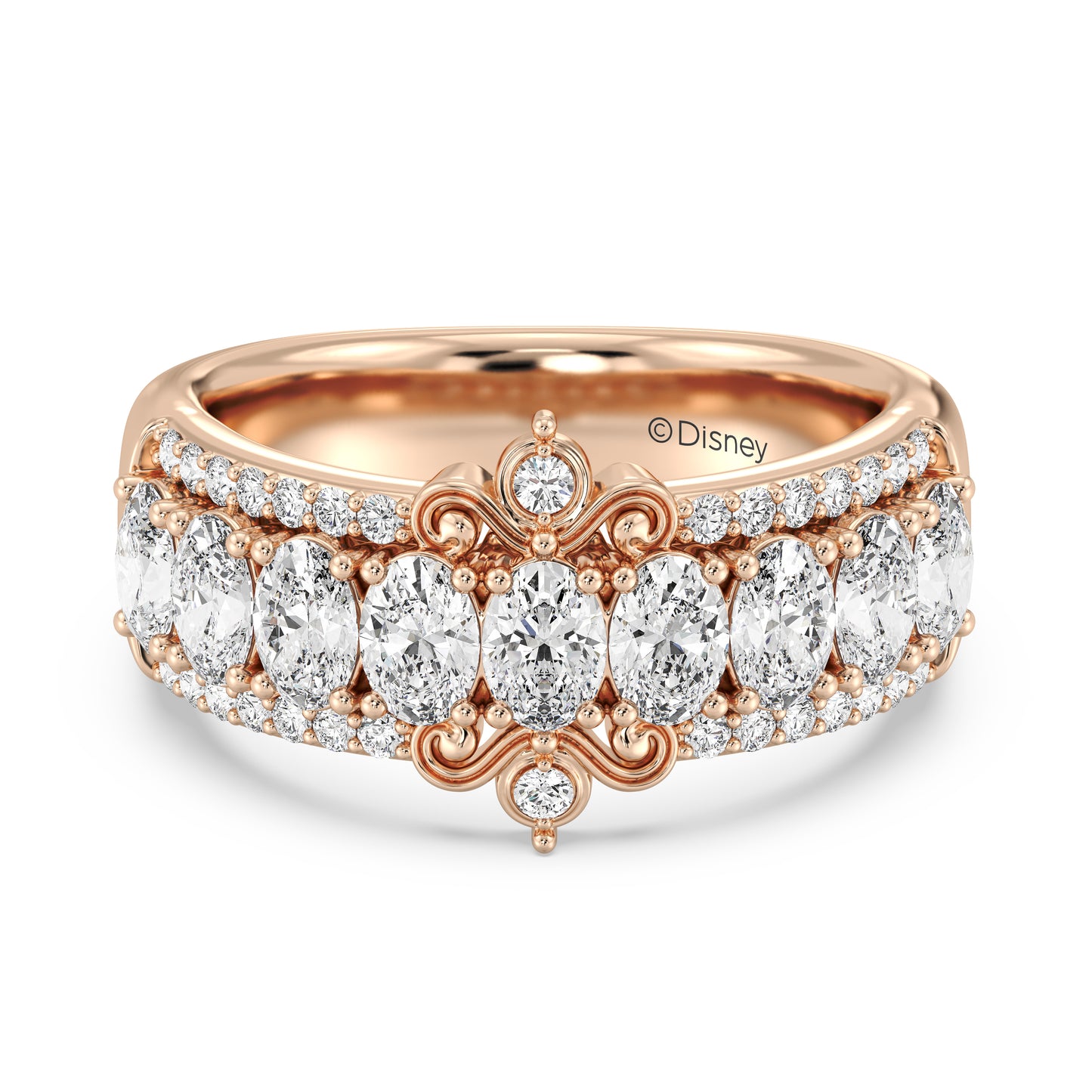 Enchanted Star Lab Grown Diamonds Cinderella Anniversary Band