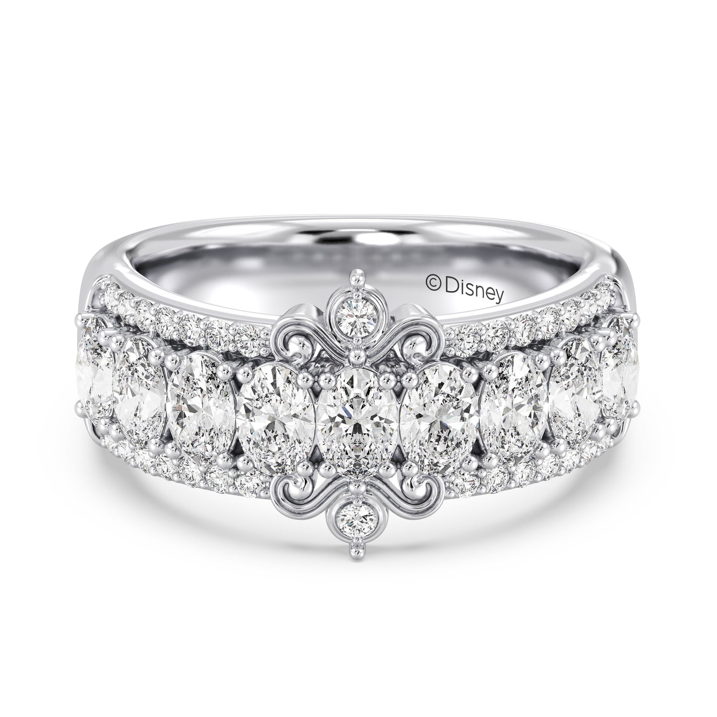 Enchanted Star Lab Grown Diamonds Cinderella Anniversary Band