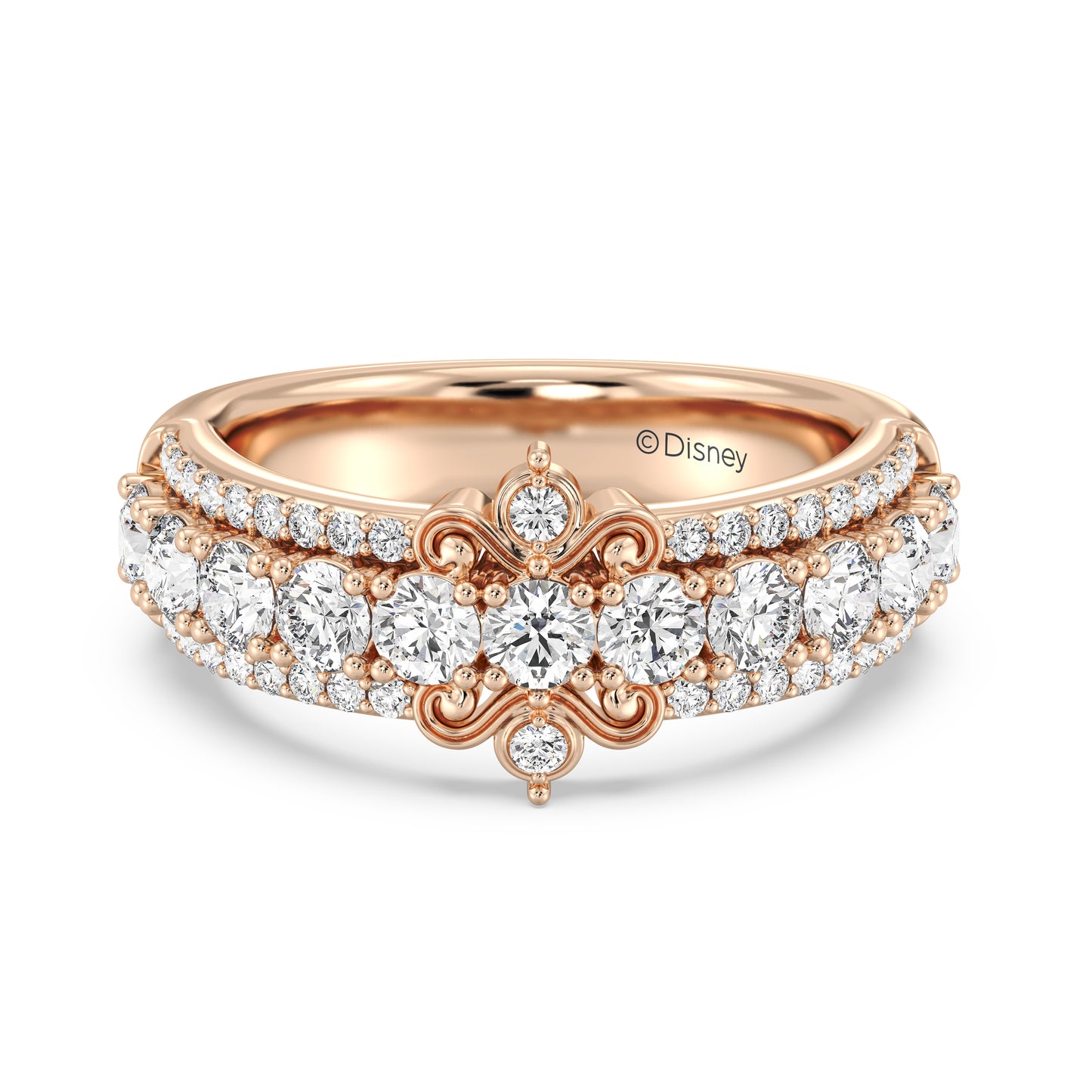 Enchanted Star Lab Grown Diamonds Cinderella Anniversary Band