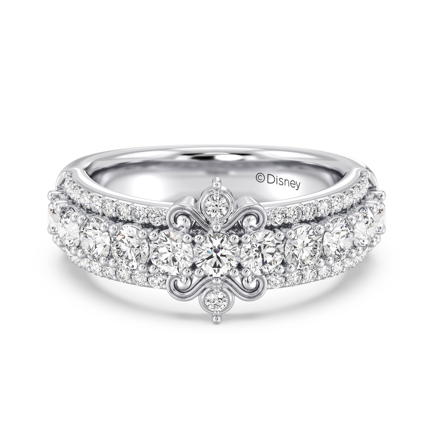 Enchanted Star Lab Grown Diamonds Cinderella Anniversary Band