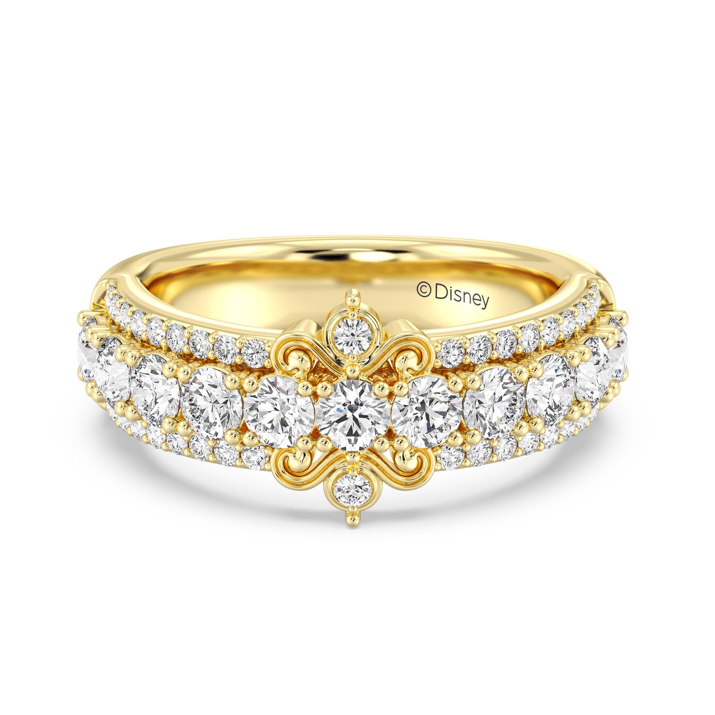 Enchanted Star Lab Grown Diamonds Cinderella Anniversary Band