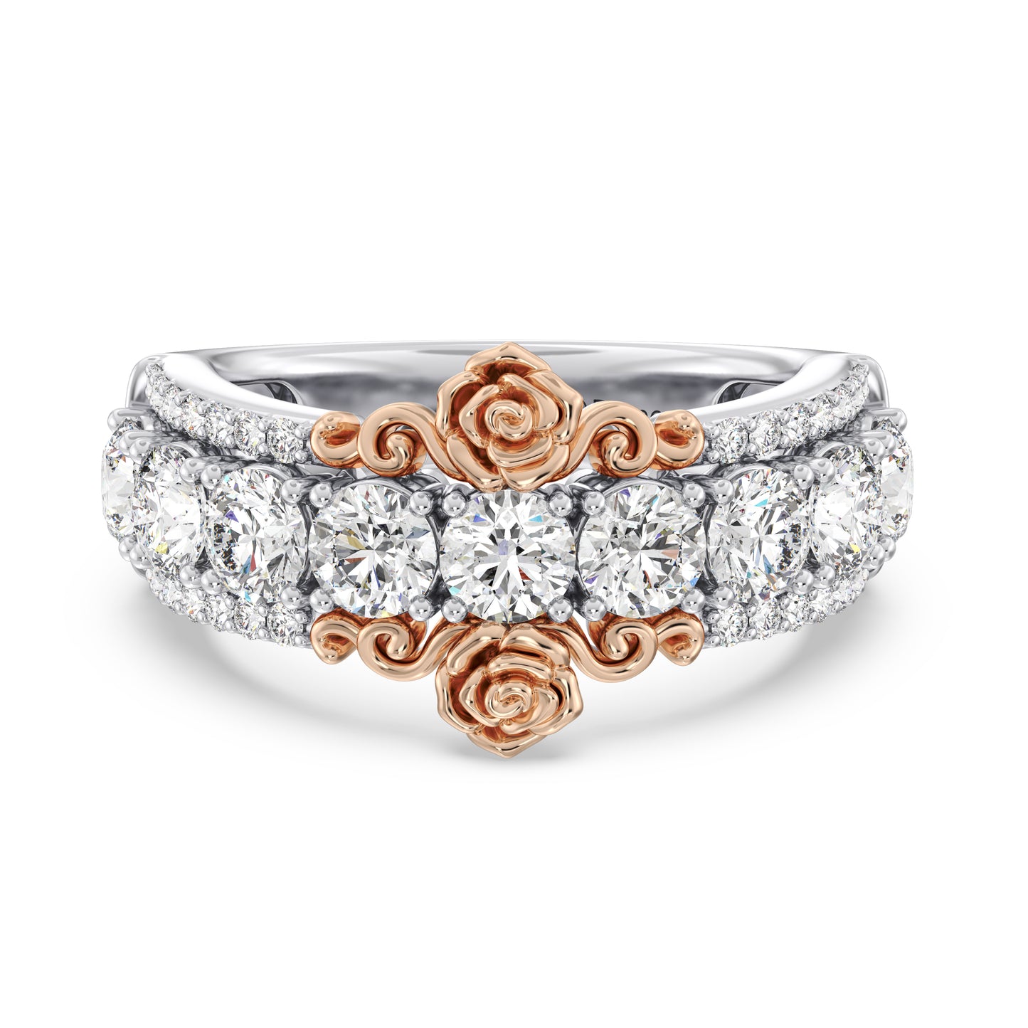 Enchanted Star Lab Grown Diamond Belle Anniversary Band