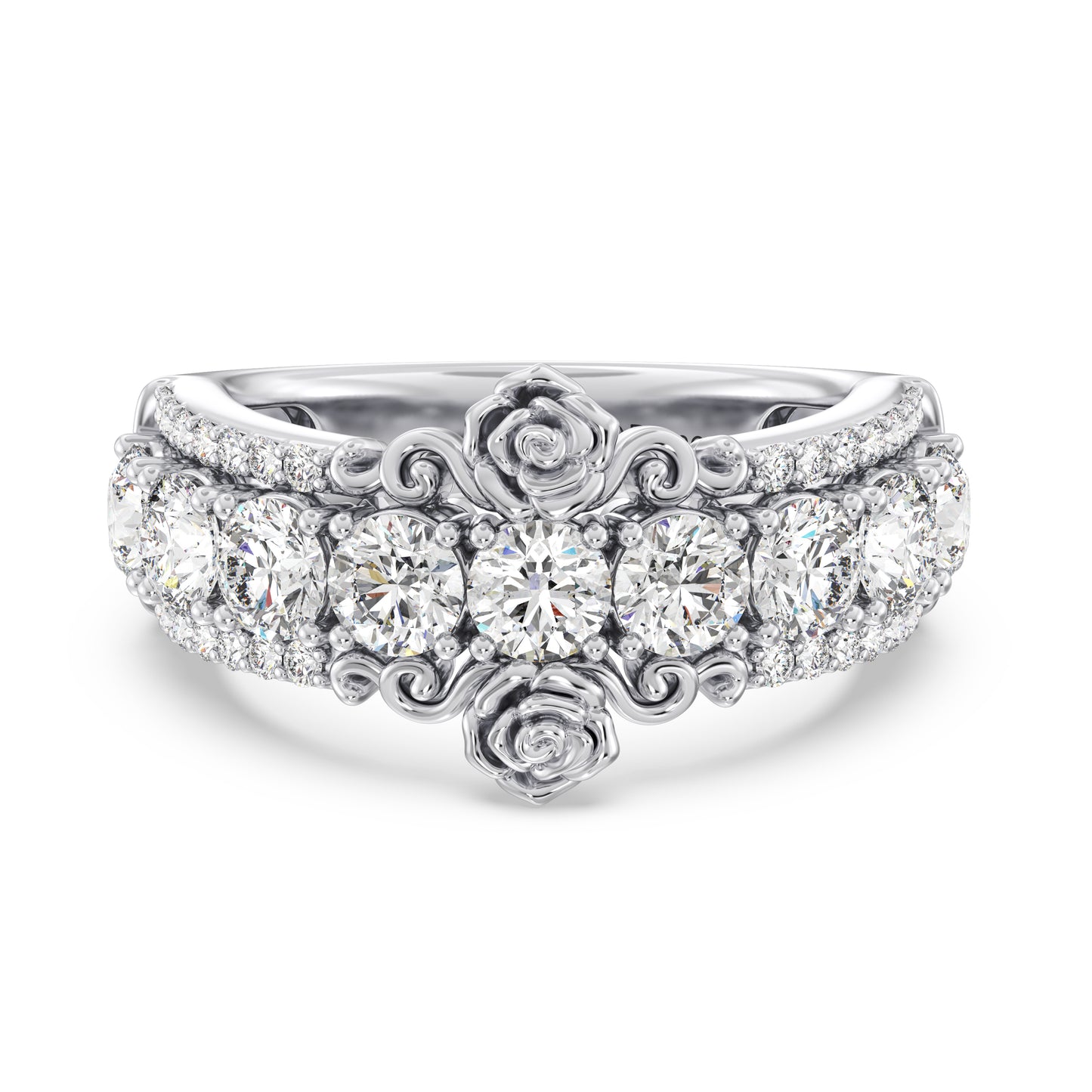 Enchanted Star Lab Grown Diamond Belle Anniversary Band