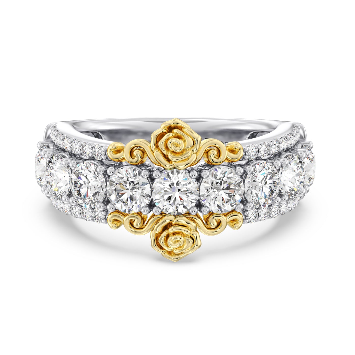 Enchanted Star Lab Grown Diamond Belle Anniversary Band