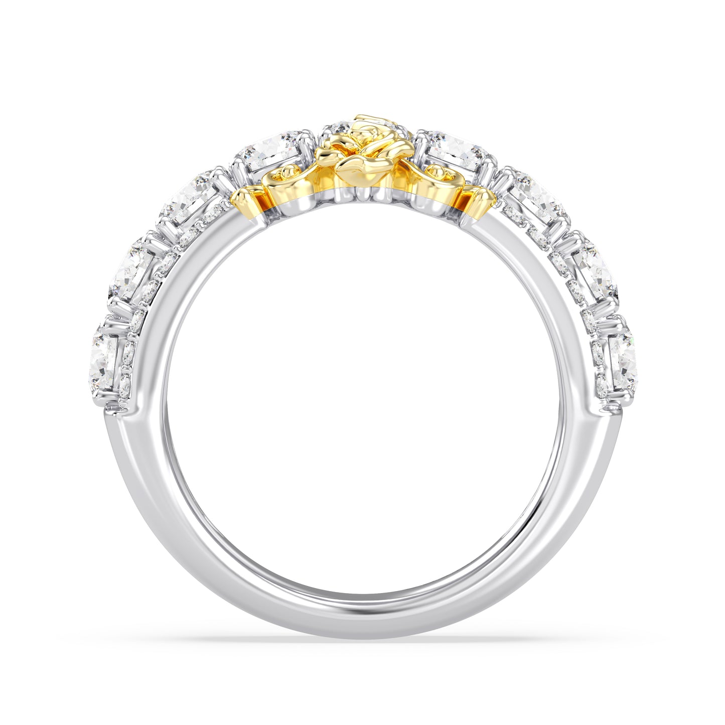 Enchanted Star Lab Grown Diamond Belle Anniversary Band