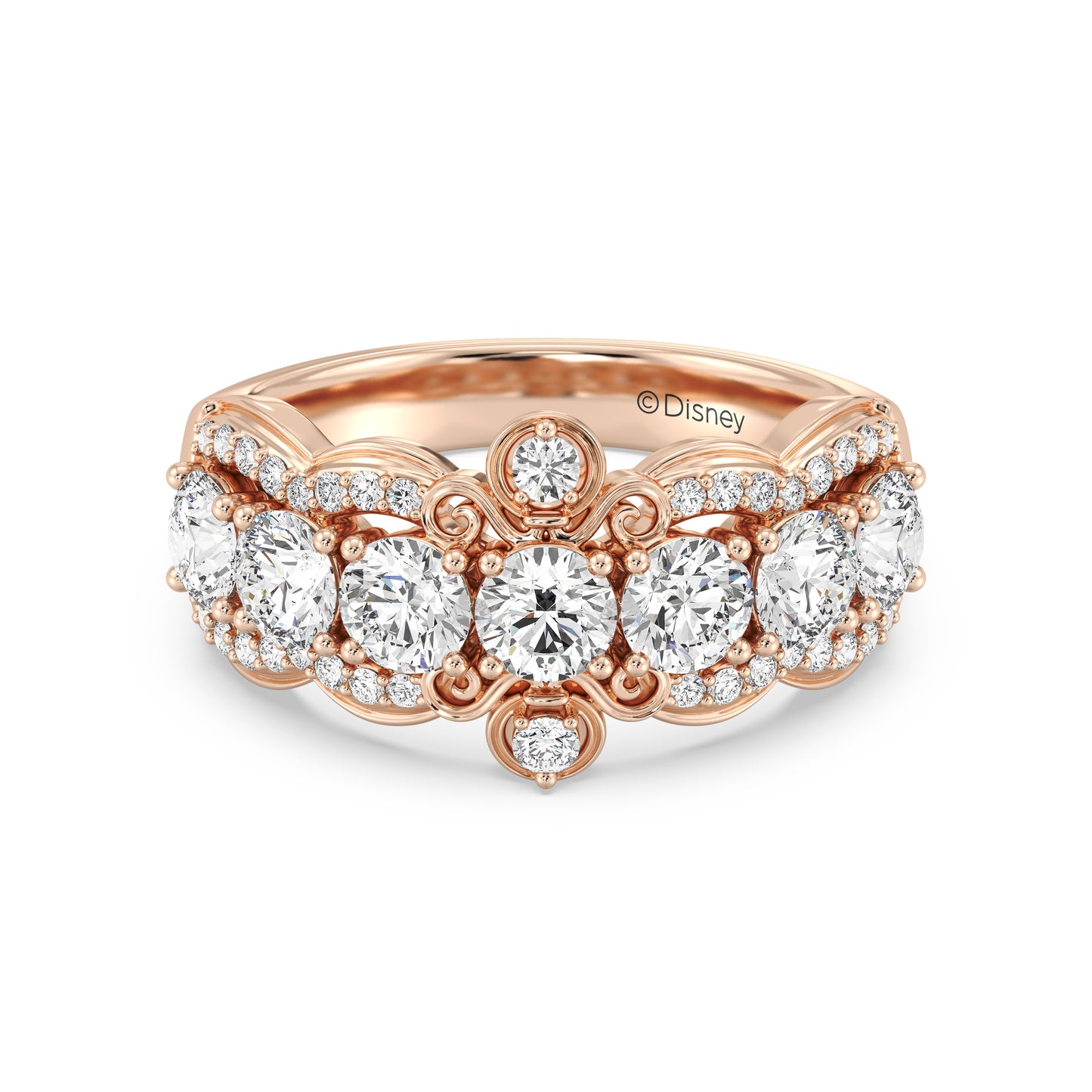 Enchanted Star Lab Grown Diamonds Cinderella Anniversary Band