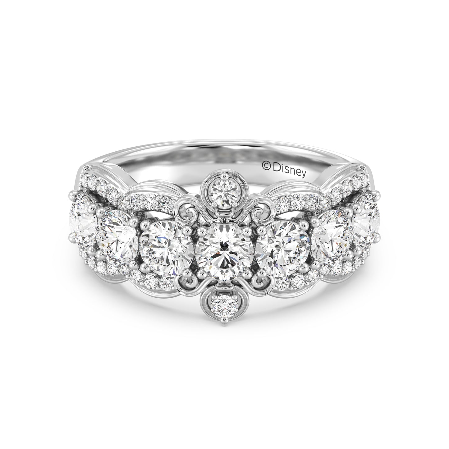 Enchanted Star Lab Grown Diamonds Cinderella Anniversary Band