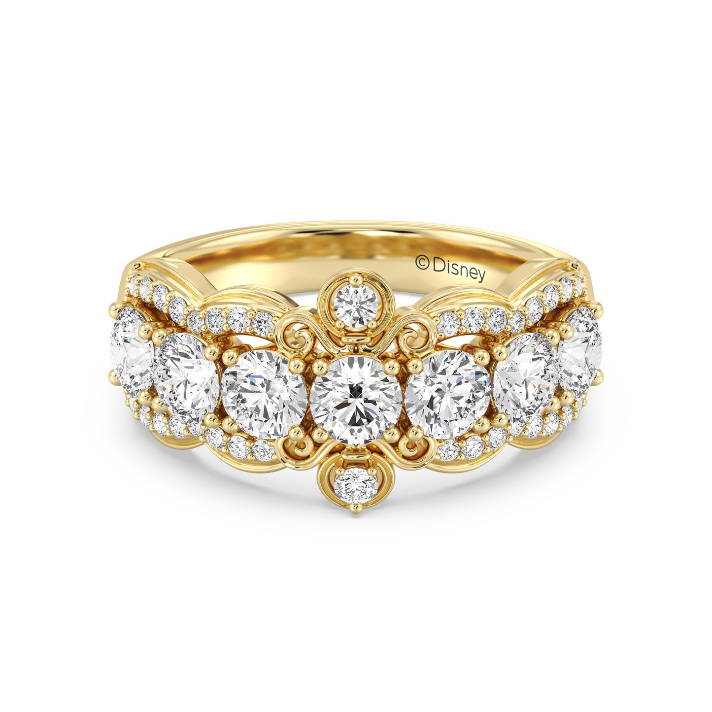 Enchanted Star Lab Grown Diamonds Cinderella Anniversary Band