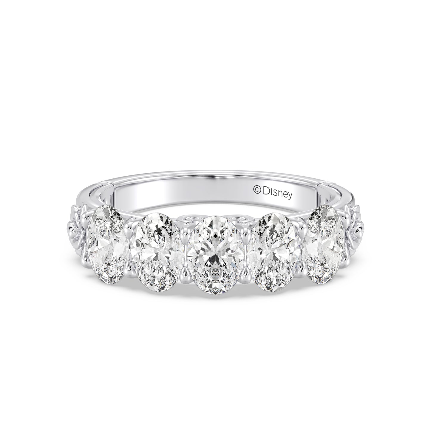 Enchanted Star Lab Grown Diamond Disney’s Belle Five Stone Anniversary Ring