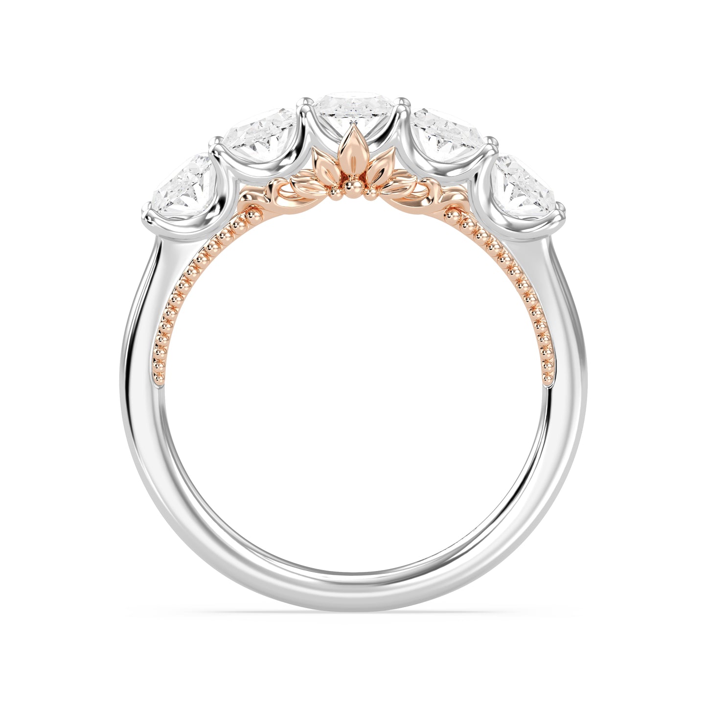 Enchanted Star Lab Grown Diamond, Disney’s Rapunzel Five Stone Anniversary Ring