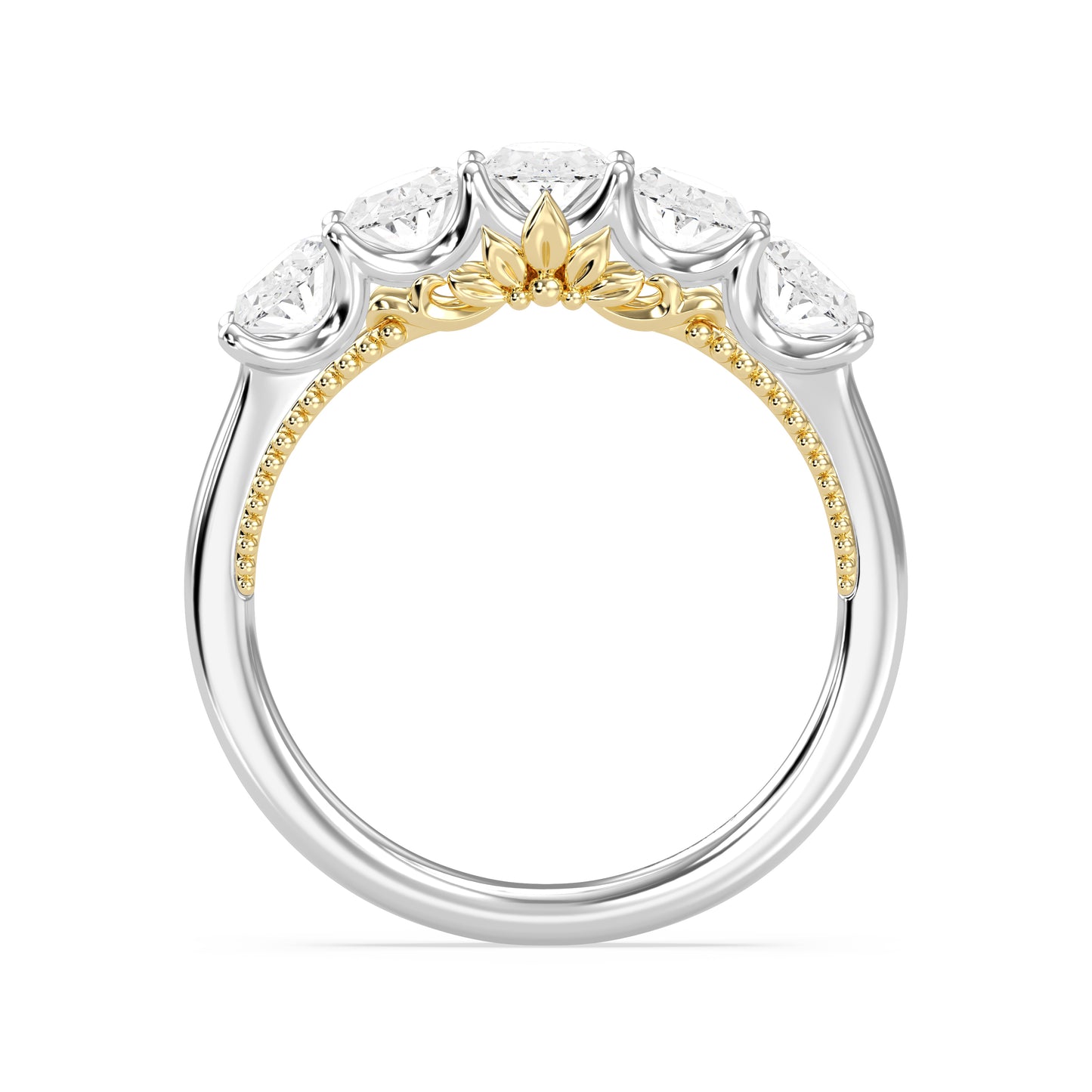 Enchanted Star Lab Grown Diamond, Disney’s Rapunzel Five Stone Anniversary Ring