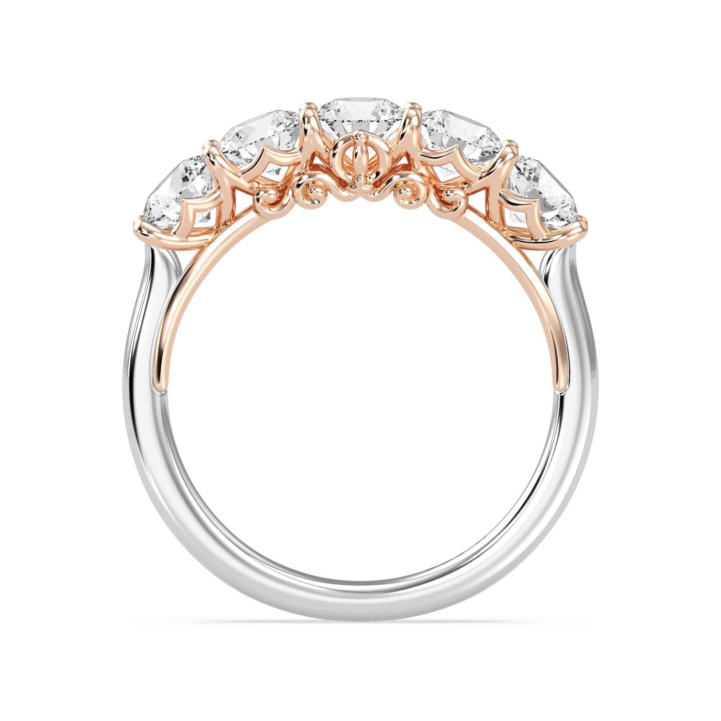 Enchanted Star Lab Grown Diamond, Disney’s Cinderella Five Stone Anniversary Ring