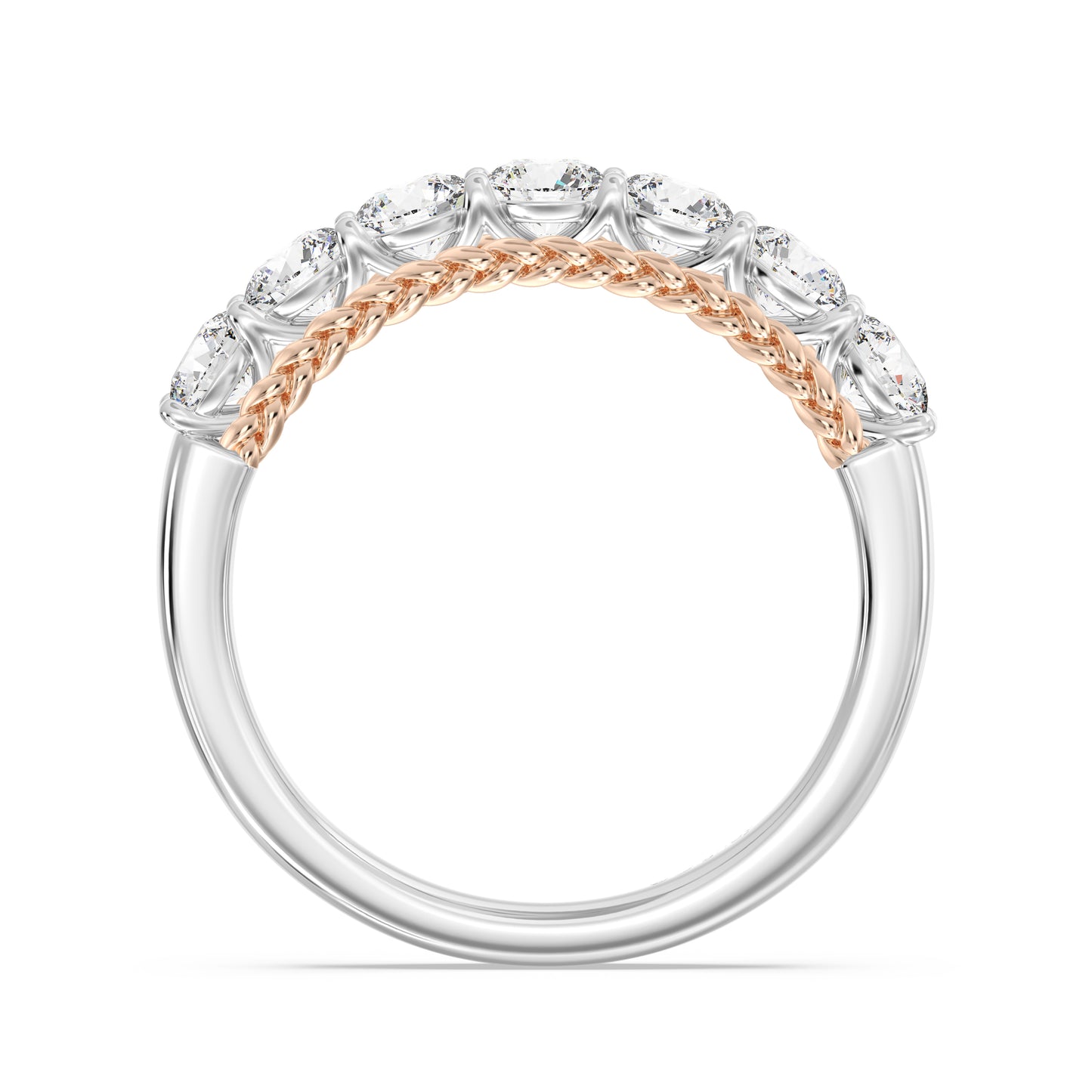 Enchanted Star Lab Grown Diamond Disney’s Rapunzel Seven Stone Anniversary Ring