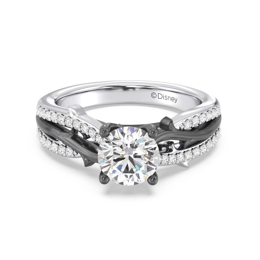Enchanted Star Lab Grown Diamond 14K Gold Maleficent Engagement Ring
