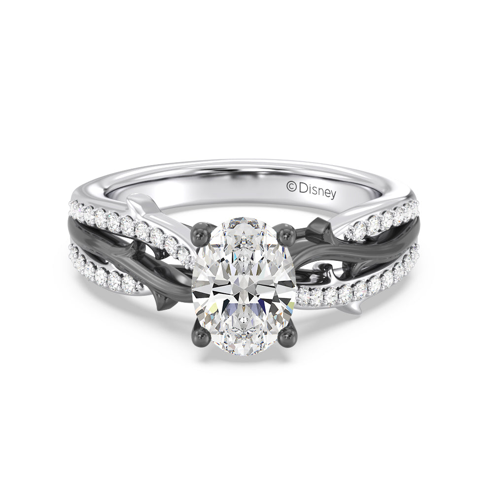 Enchanted Star Lab Grown Diamond 14K Gold Maleficent Engagement Ring