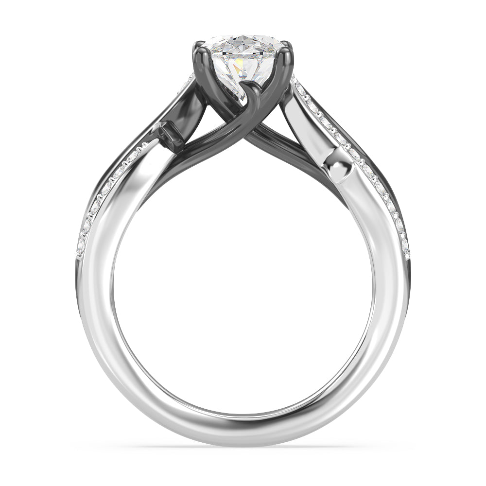 Enchanted Star Lab Grown Diamond 14K Gold Maleficent Engagement Ring