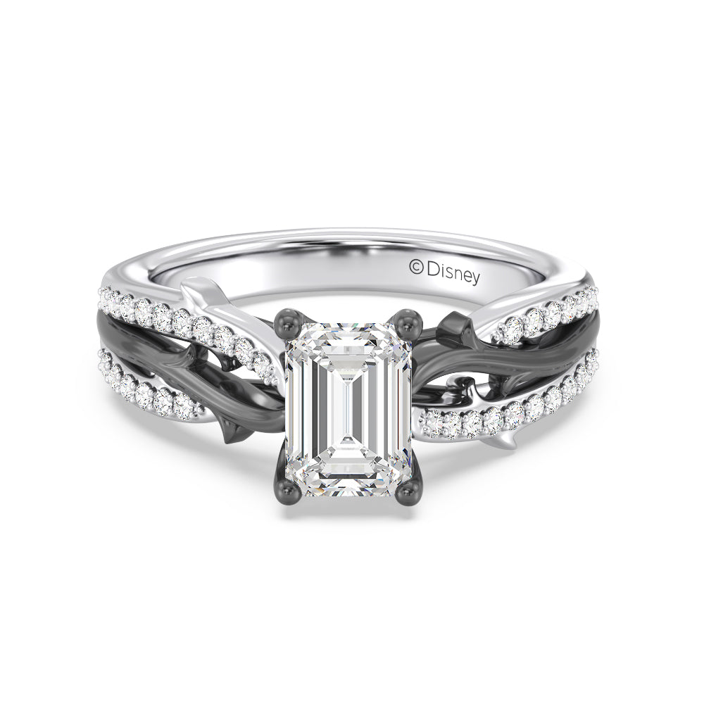 Enchanted Star Lab Grown Diamond 14K Gold Maleficent Engagement Ring