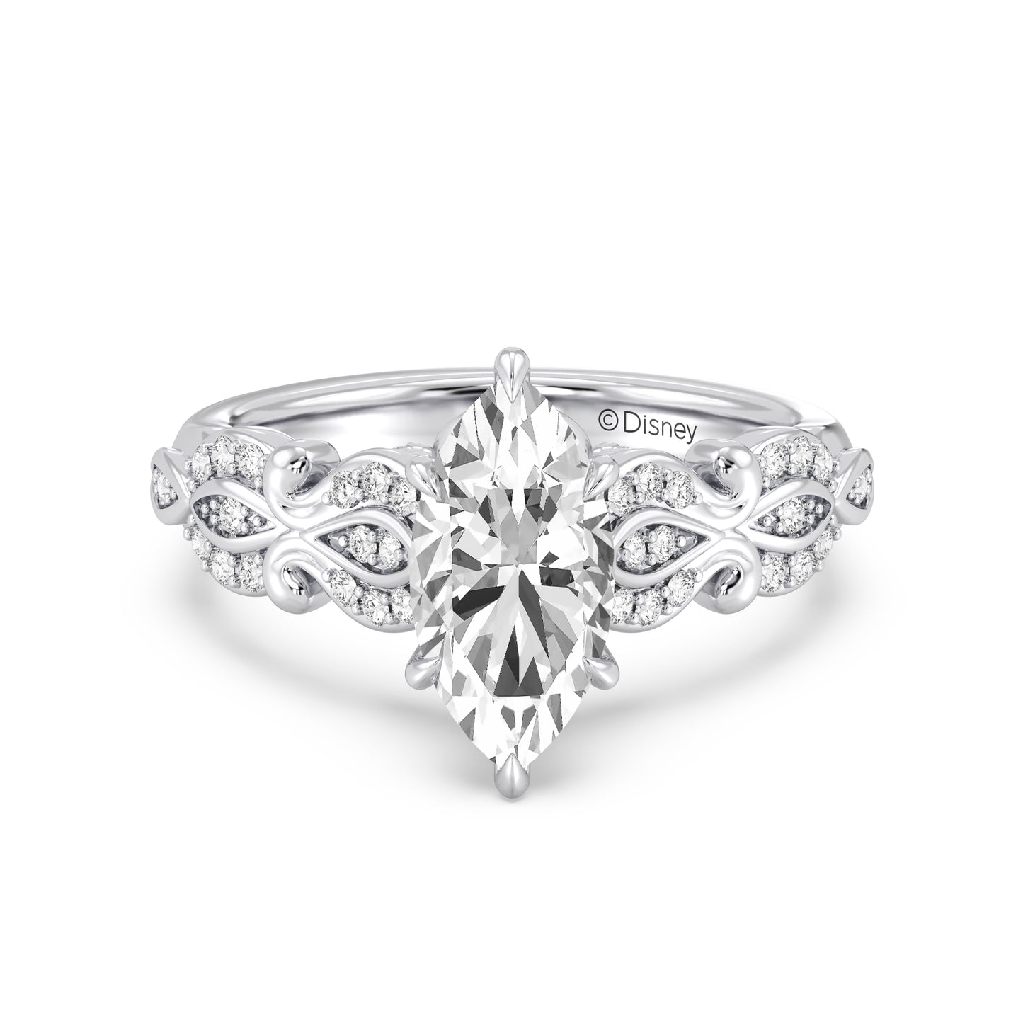 Enchanted Star Lab Grown Diamond Cinderella Carriage Engagement Ring