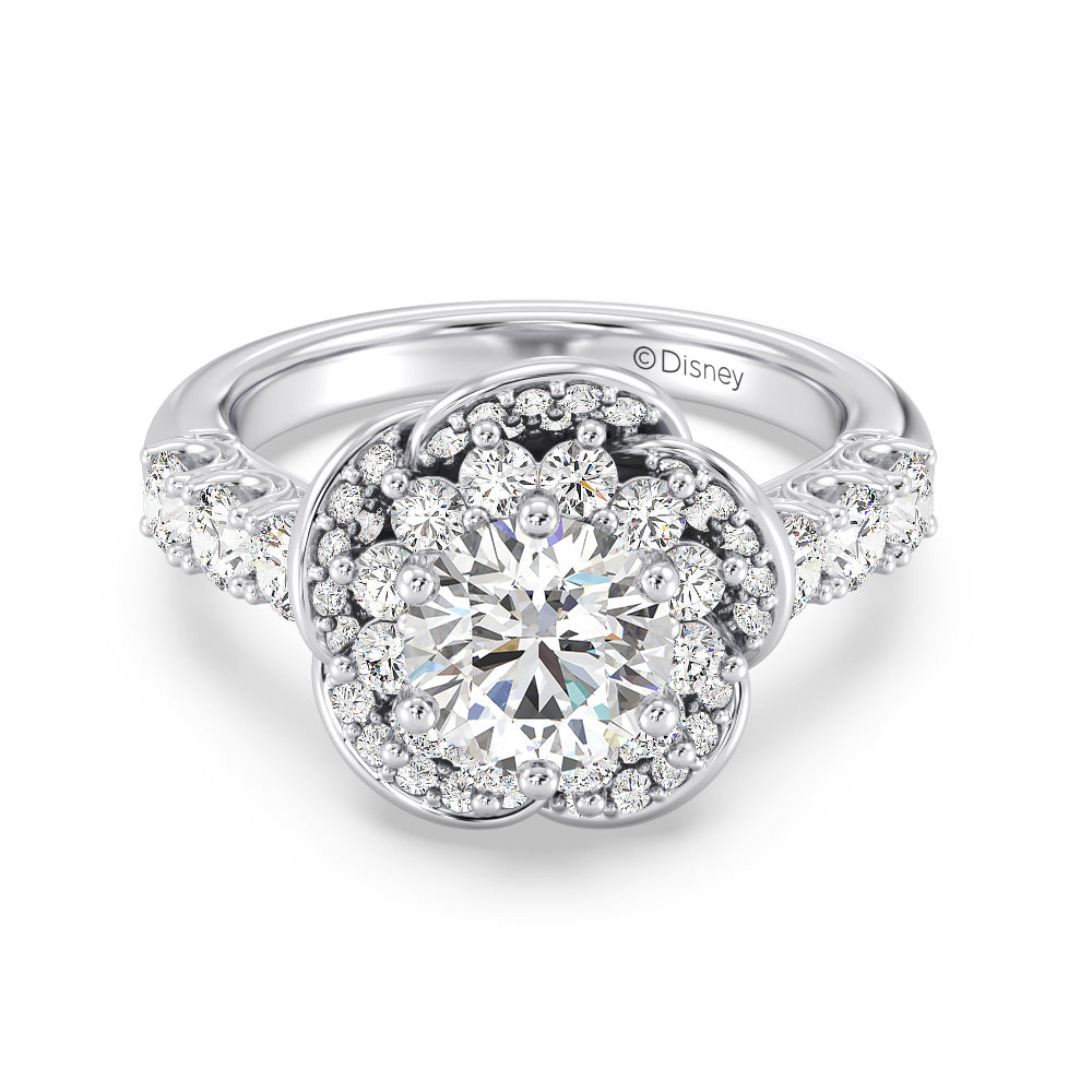 Enchanted Star Lab Grown Diamond Belle Rose Engagement Ring
