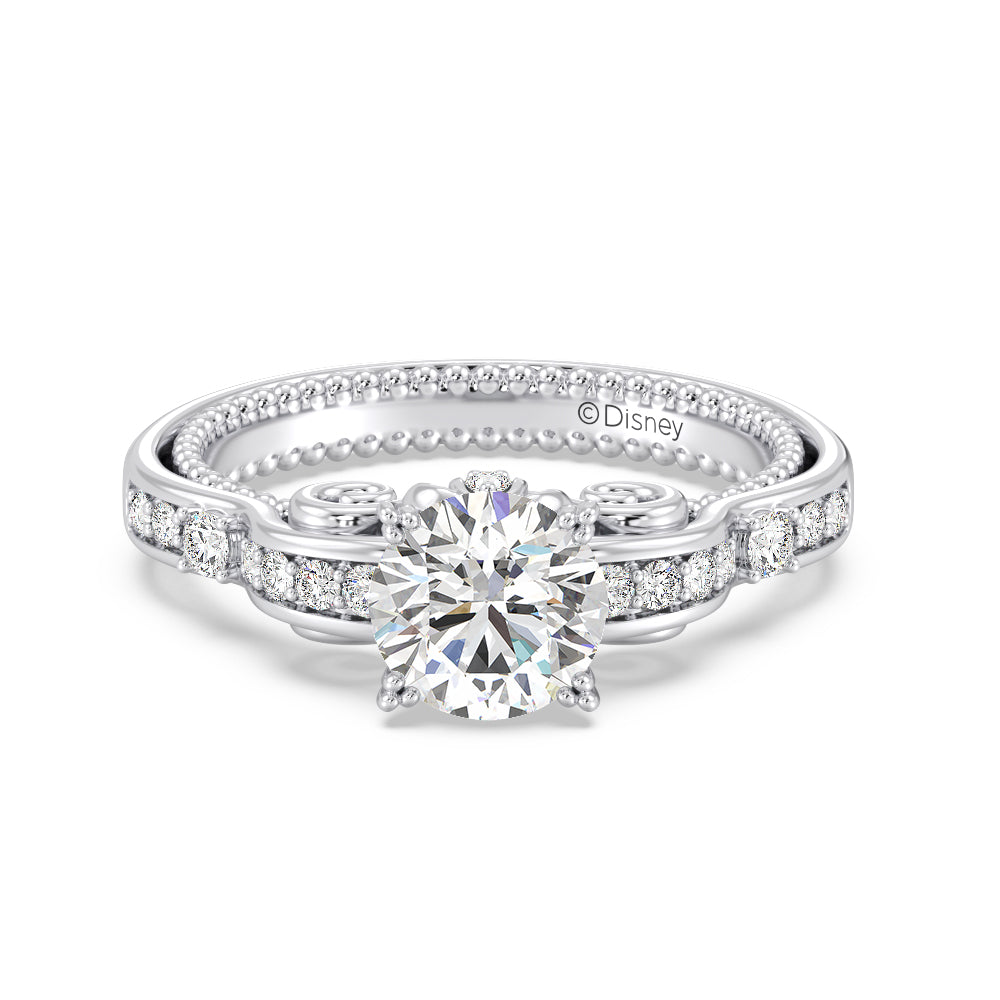 Enchanted Star Lab Grown Diamond 14K Gold Cinderella Carriage Engagement Ring