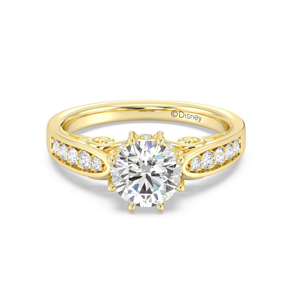 Enchanted Star Lab Grown Diamond Cinderella Engagement Ring