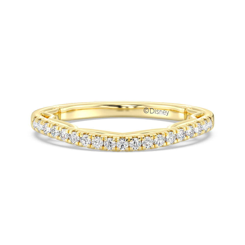 Enchanted Star Lab Grown Diamond 14K Gold Cinderella Engagement Ring Set