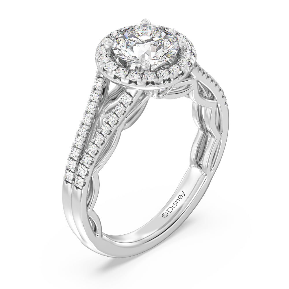 Enchanted Star Lab Grown Diamond 14K Gold Cinderella Engagement Ring Set