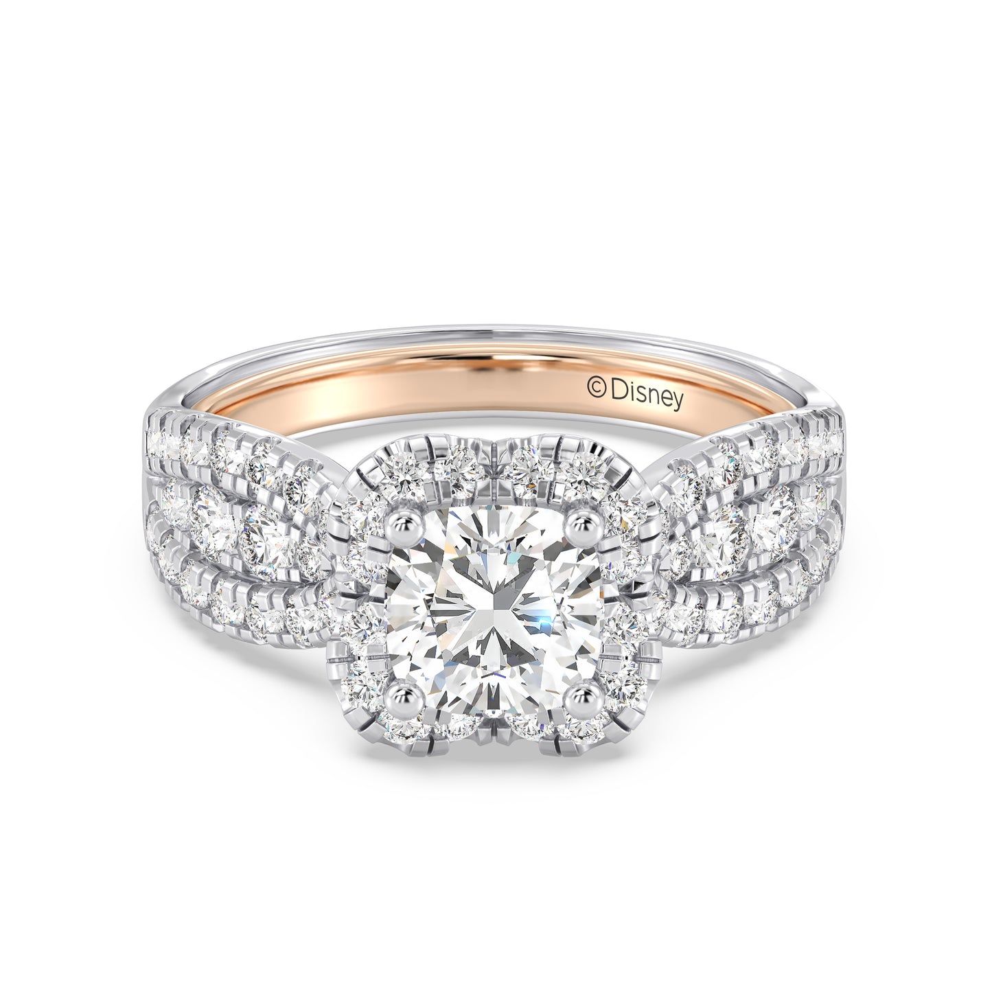 Enchanted Star Lab Grown Diamond 14K Gold Belle Engagement Ring