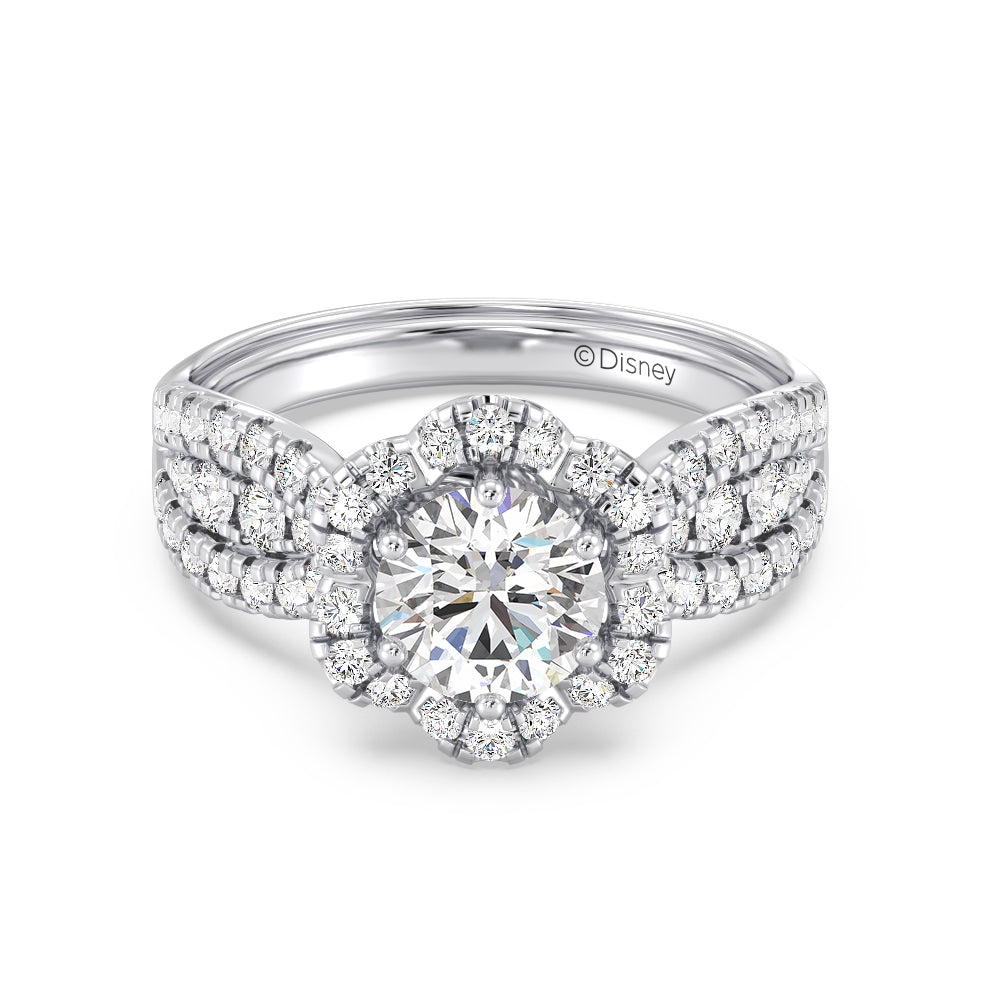 Enchanted Star Lab Grown Diamond 14K Gold Belle Engagement Ring