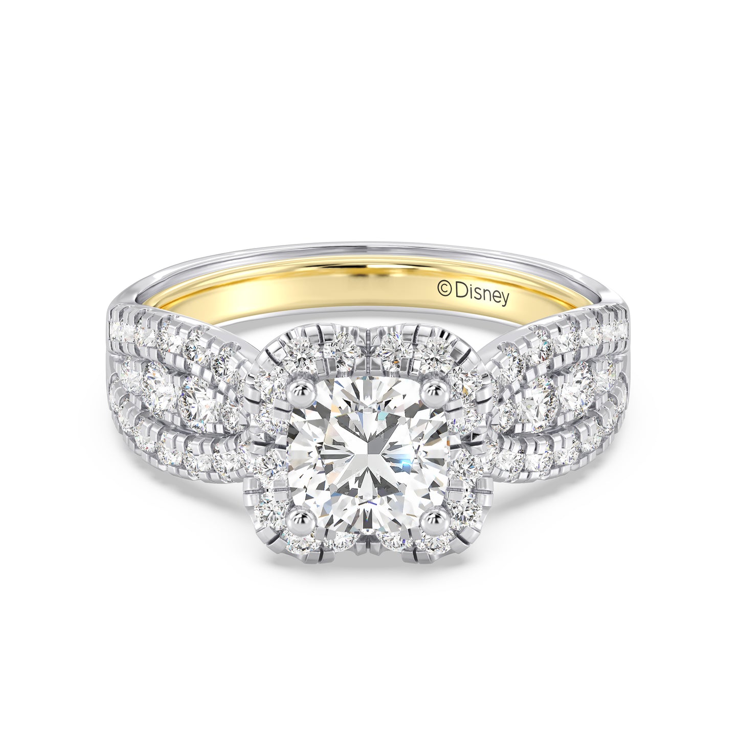 Enchanted Star Lab Grown Diamond 14K Gold Belle Engagement Ring
