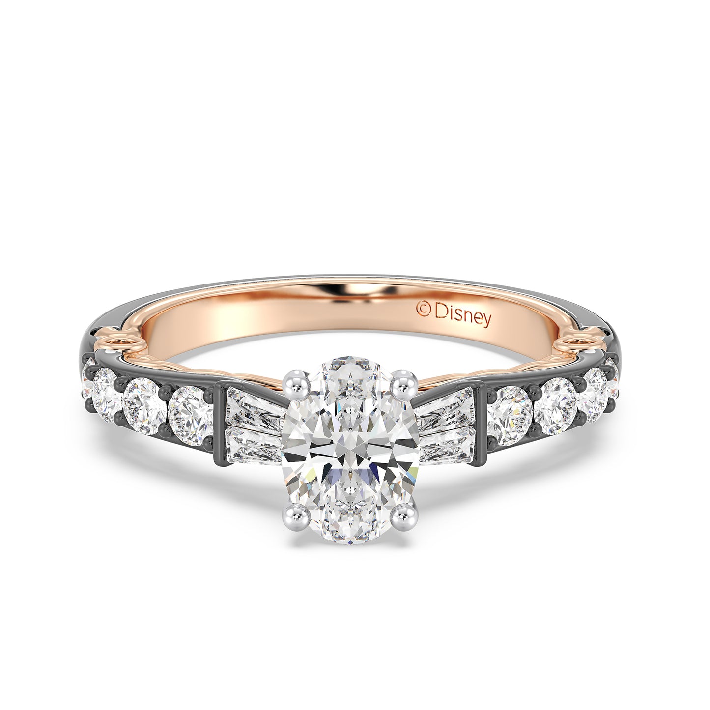 Enchanted Star Lab Grown Diamond 14K Gold Evil Queen Engagement Ring