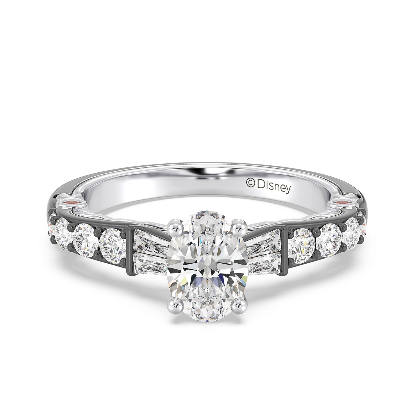 Enchanted Star Lab Grown Diamond 14K Gold Evil Queen Engagement Ring
