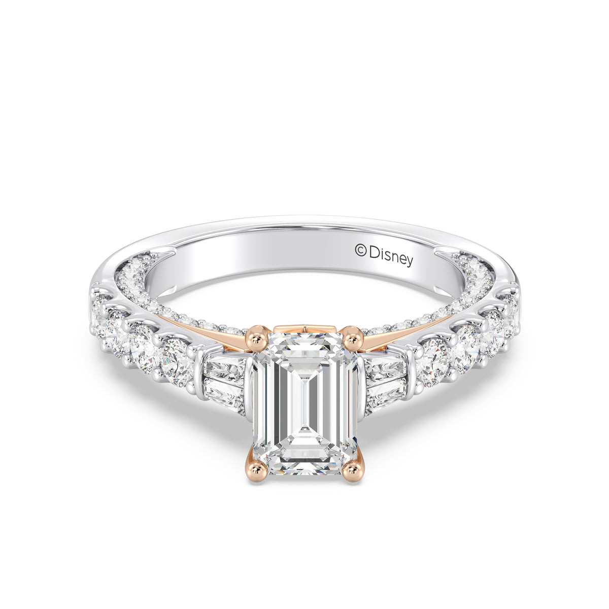 Enchanted Star Lab Grown Diamond 14k Gold Aurora Engagement Ring