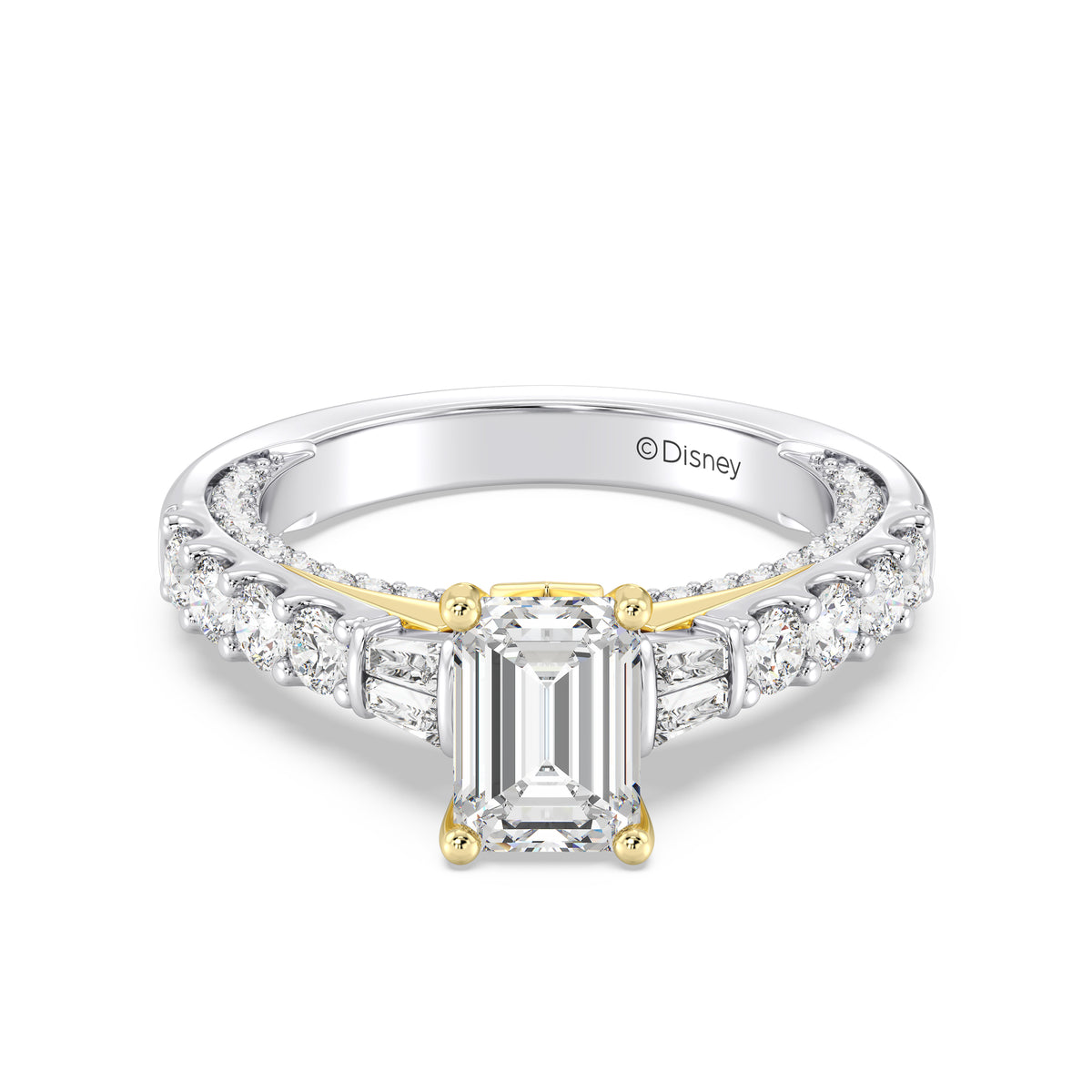 Enchanted Star Lab Grown Diamond 14k Gold Aurora Engagement Ring
