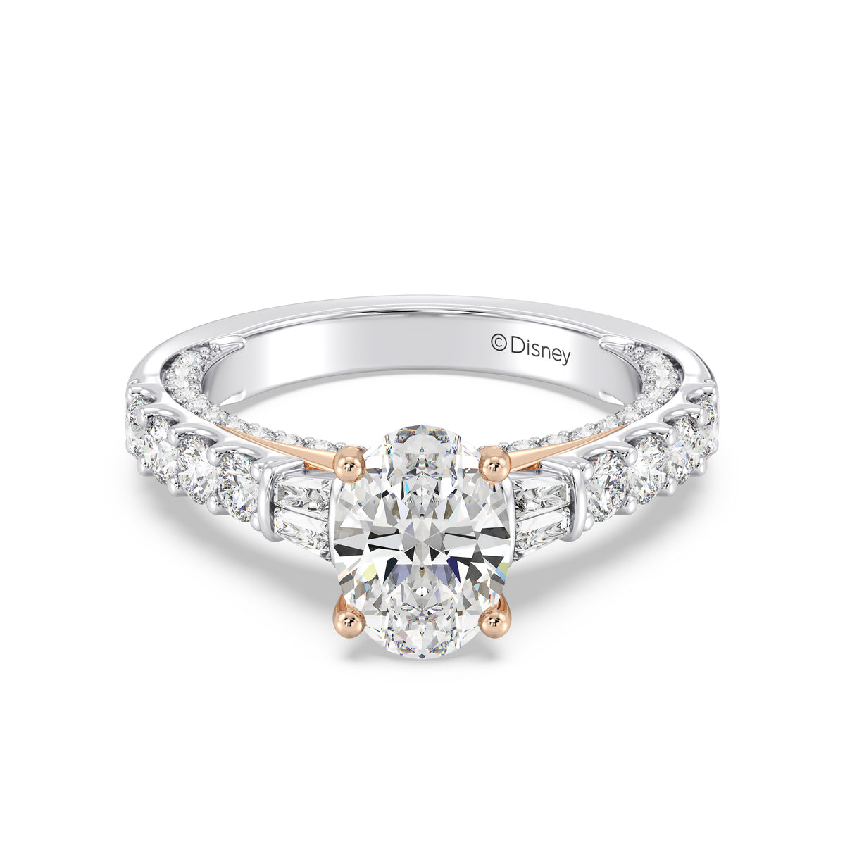 Enchanted Star Lab Grown Diamond 14k Gold Aurora Engagement Ring