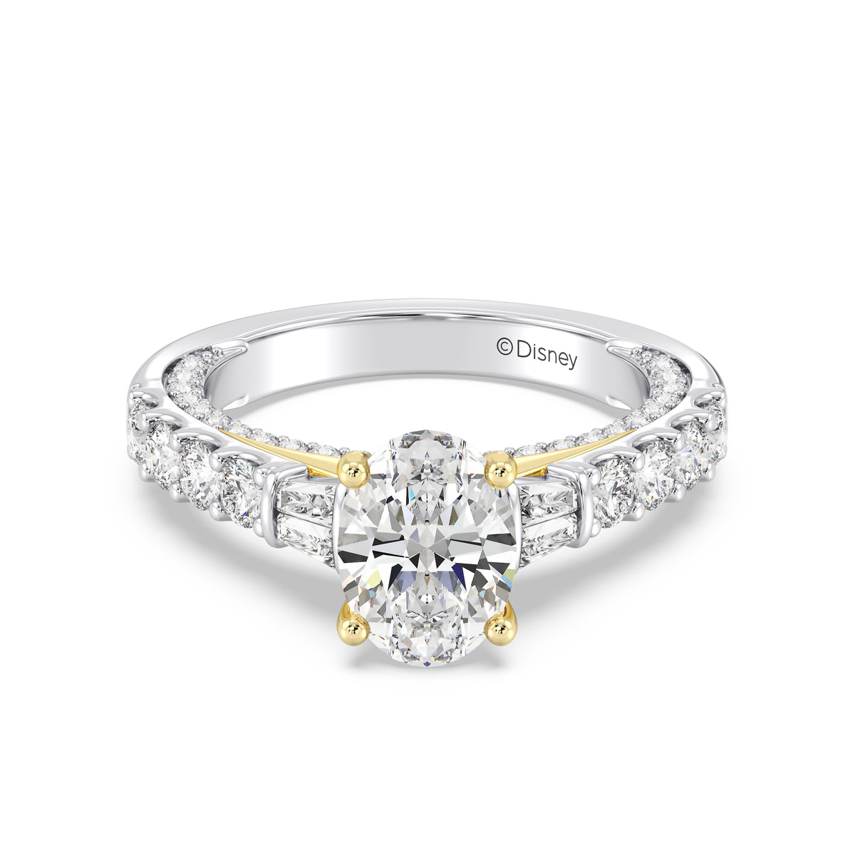 Enchanted Star Lab Grown Diamond 14k Gold Aurora Engagement Ring