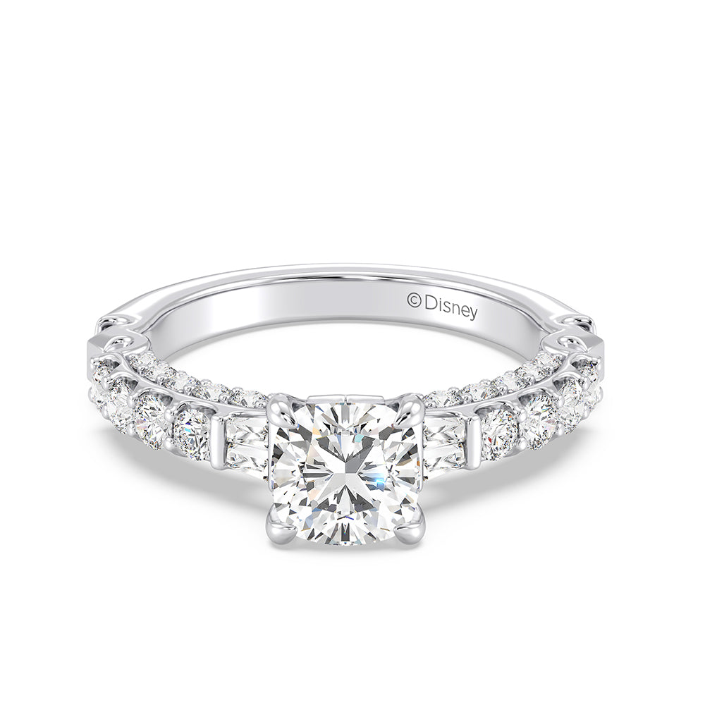 Enchanted Star Lab Grown Diamond 14K Gold Aurora Crown Engagement Ring