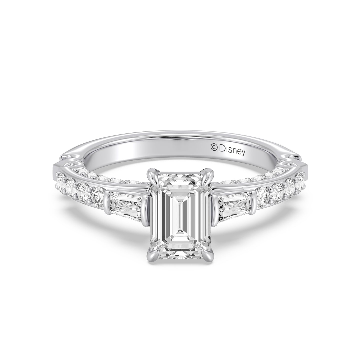 Enchanted Star Lab Grown Diamond 14K Gold Aurora Crown Engagement Ring