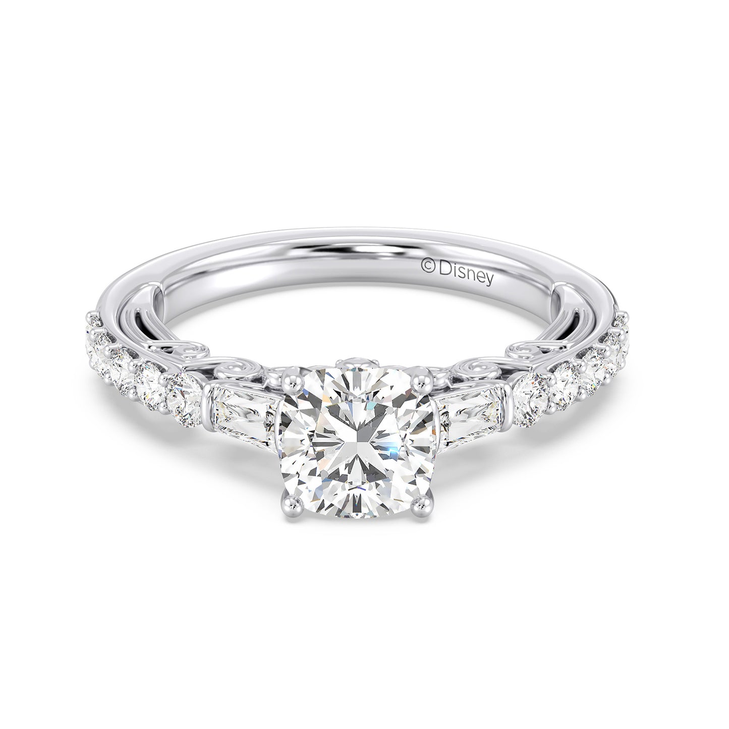 Enchanted Star Lab Grown Diamond 14K Gold Rapunzel Engagement Ring