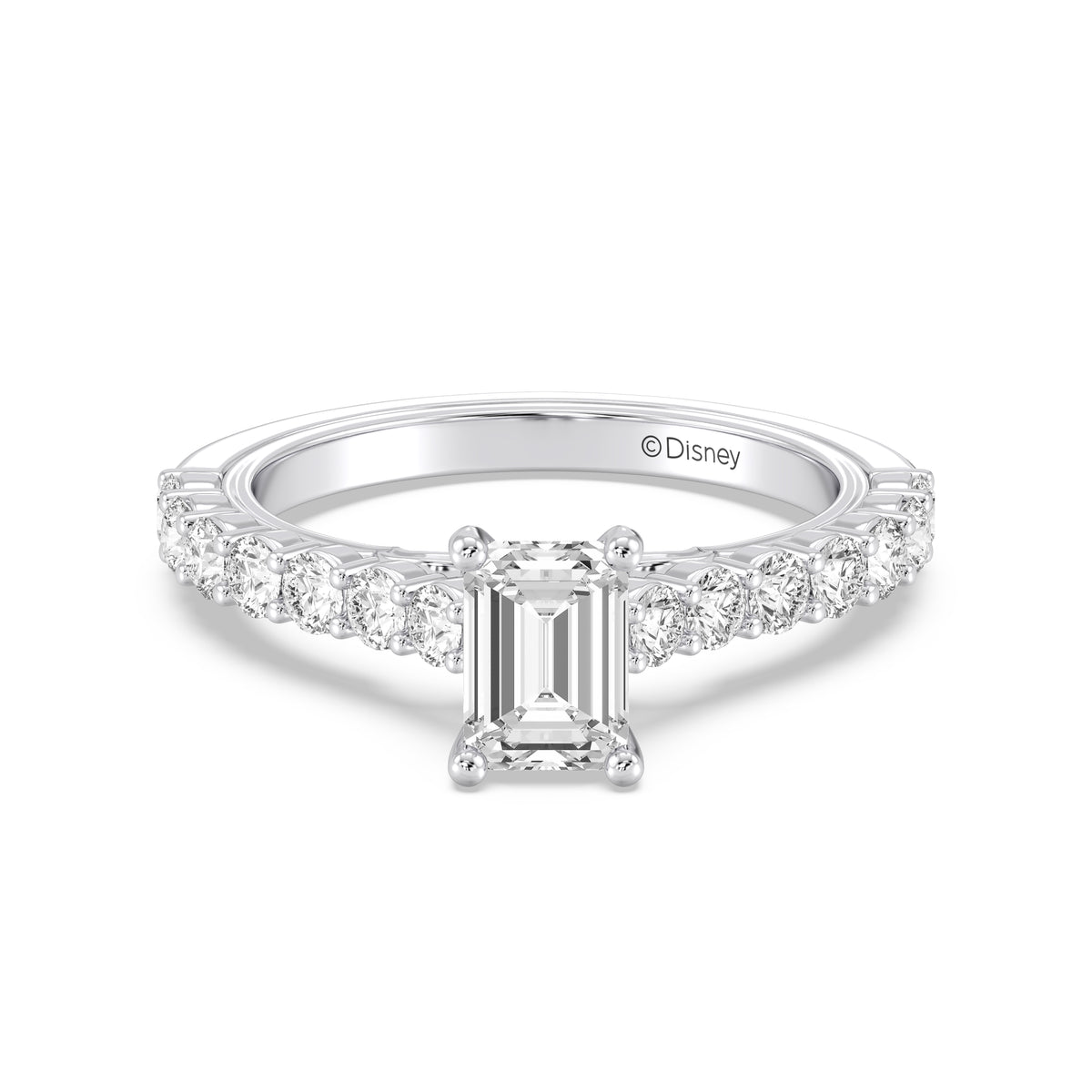 Enchanted Star Lab Grown Diamond 14K Gold Jasmine Arabesque Engagement Ring