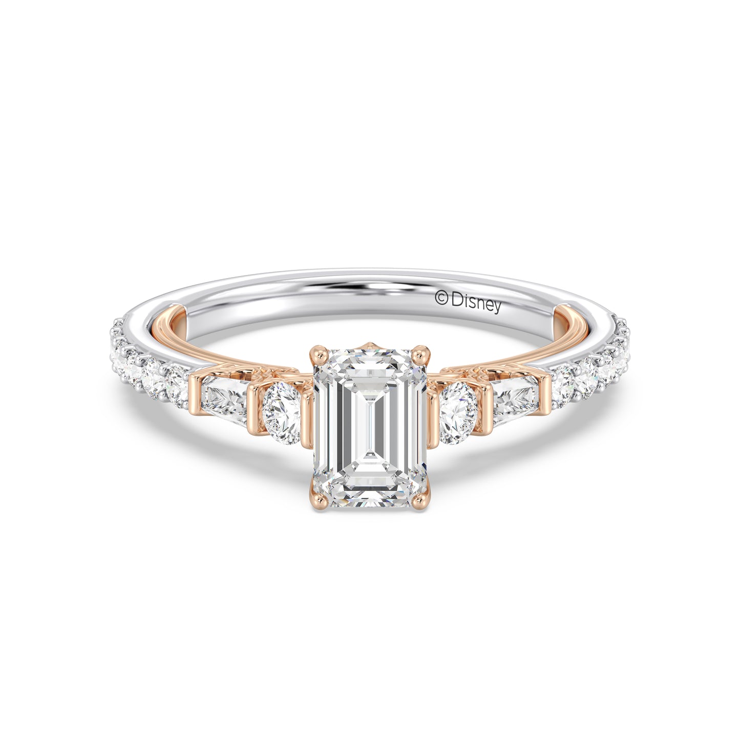 Enchanted Star Lab Grown Diamond 14K Gold Jasmine Three Prong Engagement Ring