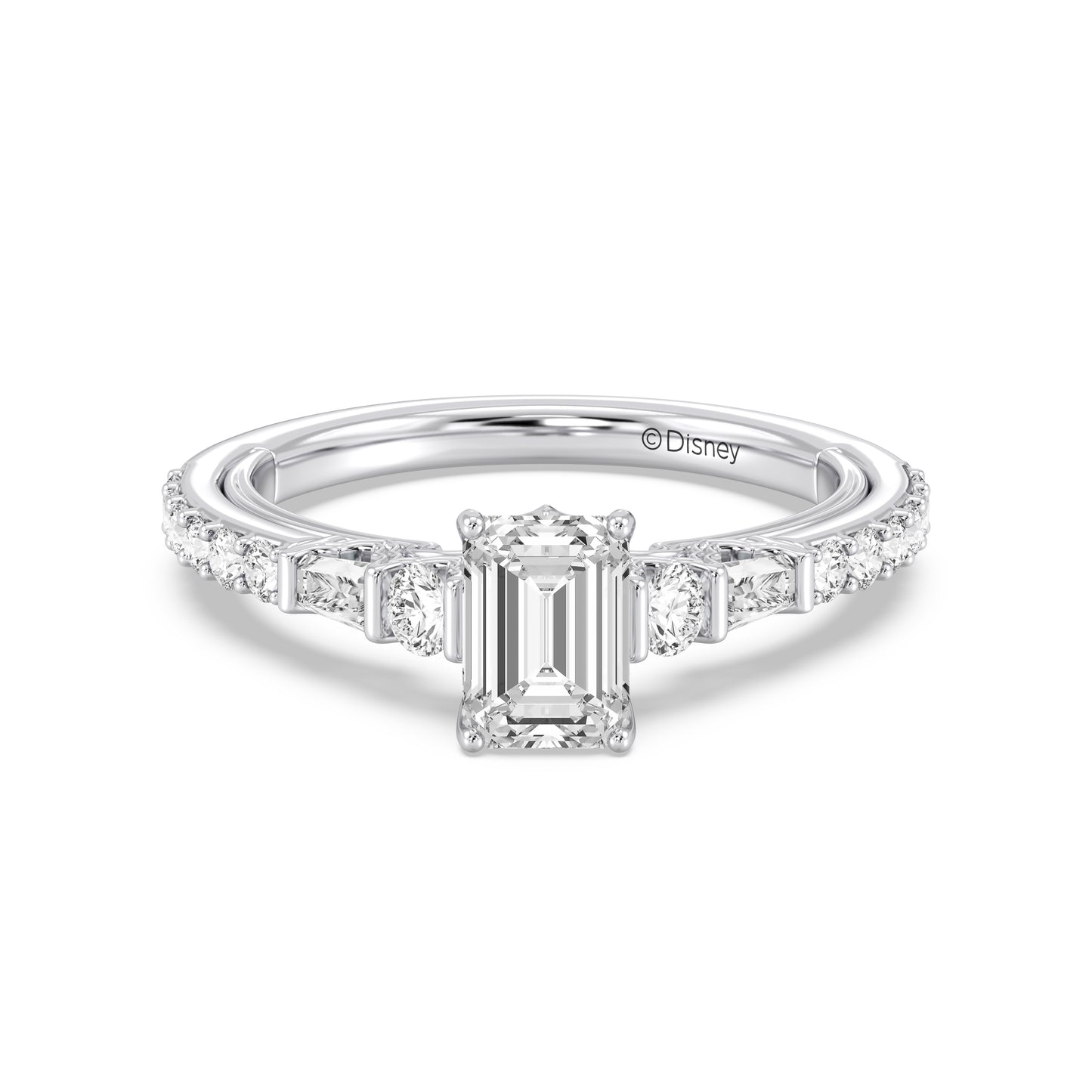 Enchanted Star Lab Grown Diamond 14K Gold Jasmine Three Prong Engagement Ring